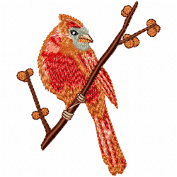 Small Birds Embroidery Design 6
